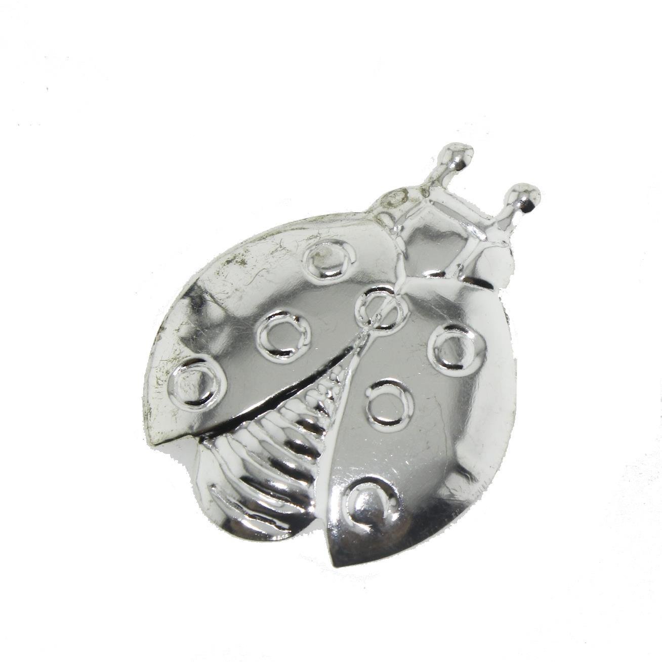 20 Adet 3x4cm Metal Uğur Böceği