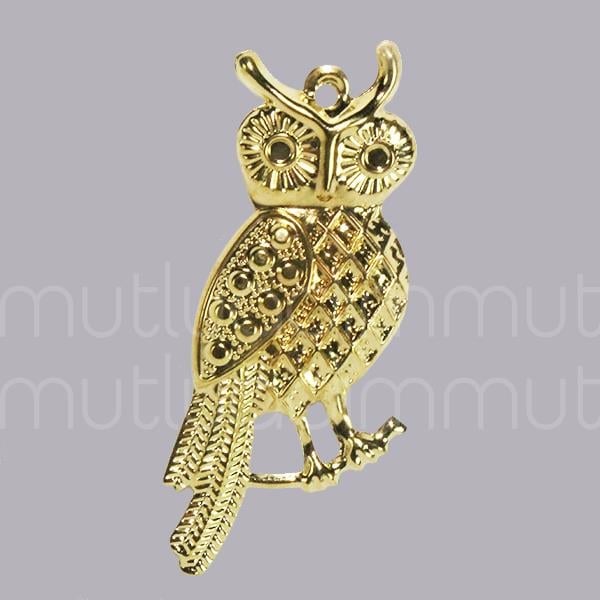 20 Adet 3x7cm Metal Baykuş