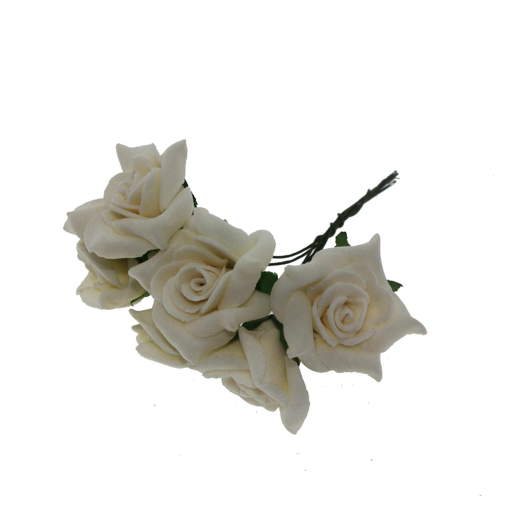 20 Demet (120 Adet) 3,5cm Lateks Gül Çiçek