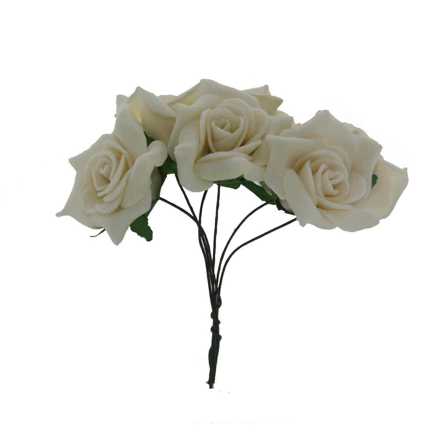 20 Demet (120 Adet) 3,5cm Lateks Gül Çiçek
