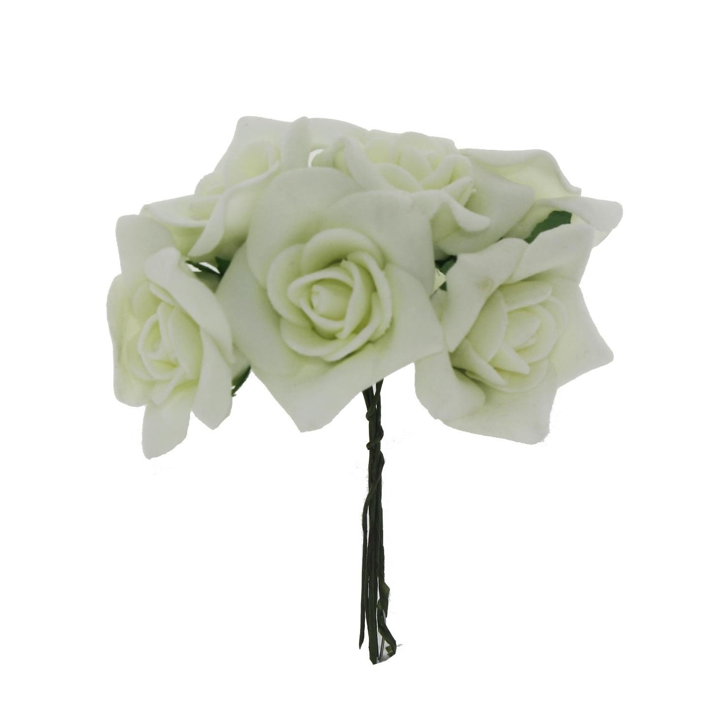 20 Demet (120 Adet) 3,5cm Lateks Gül Çiçek