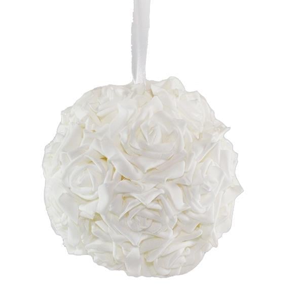 20cm Çapında Organizasyon Askılı Çiçek Topu Gül