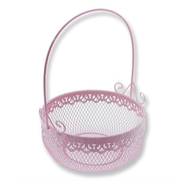 20cm Çapında Saplı Metal Sepet