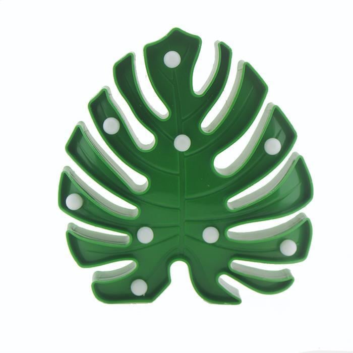 20cm Led Işıklı Plastik Yaprak Gece Lambası