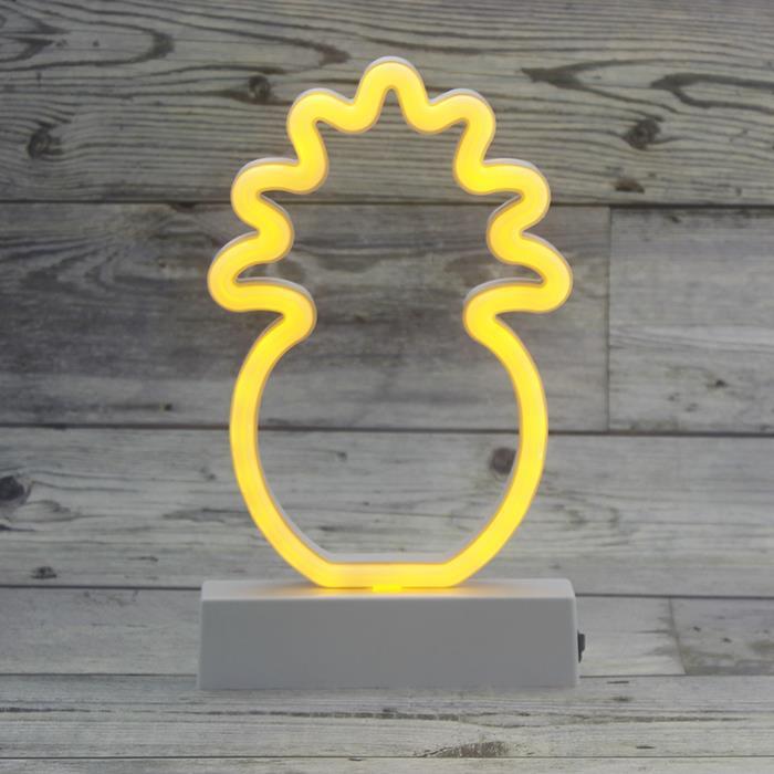 20cm Neon Led Ananas Aydınlatma