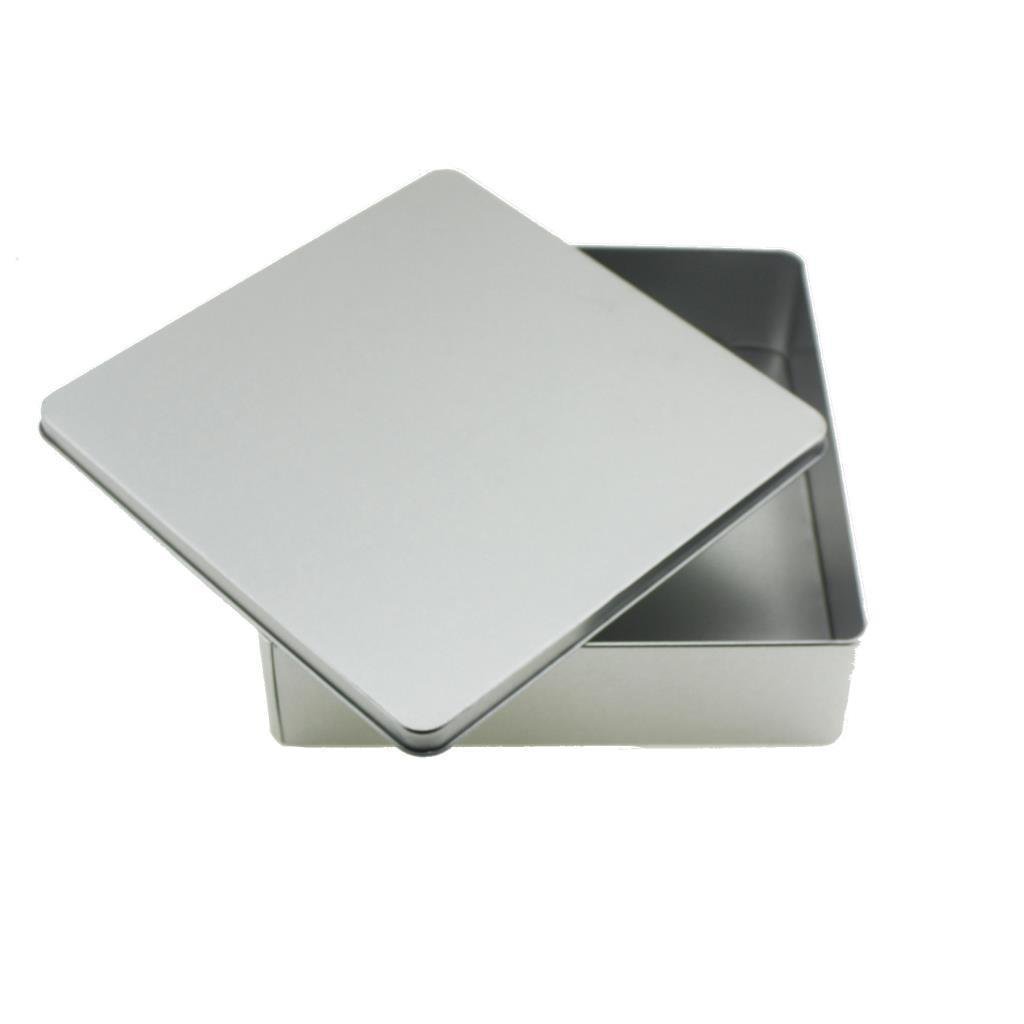 20x20cm Kare Metal Kutu