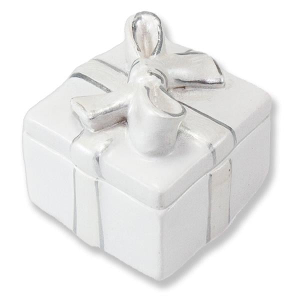 24 Adet Fiyonklu Kare Kutu Biblo 3x4cm