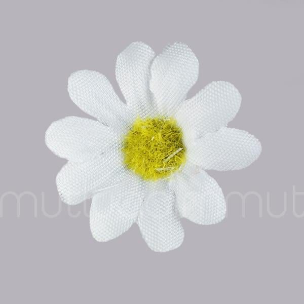 24 Adet Plastik Saplı Papatya