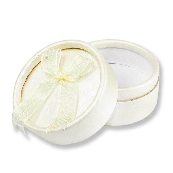 24 Adet Yuvarlak Fiyonklu Karton Kutu