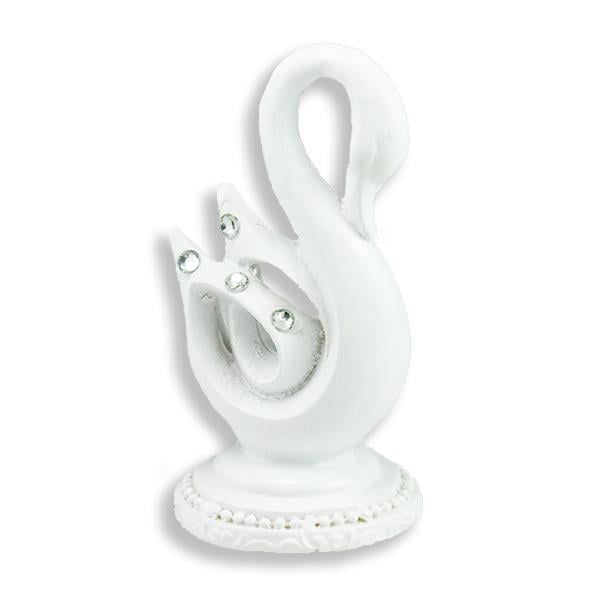 24 Adet Zarif Kuğu Biblo 3x6cm