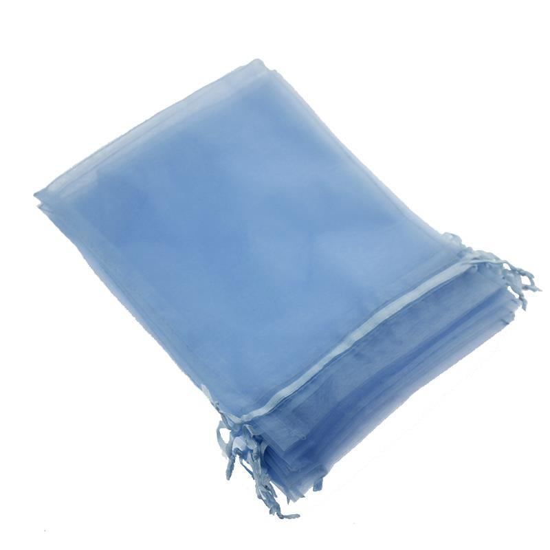 25 Adet 14x19cm Düz Organze Kese