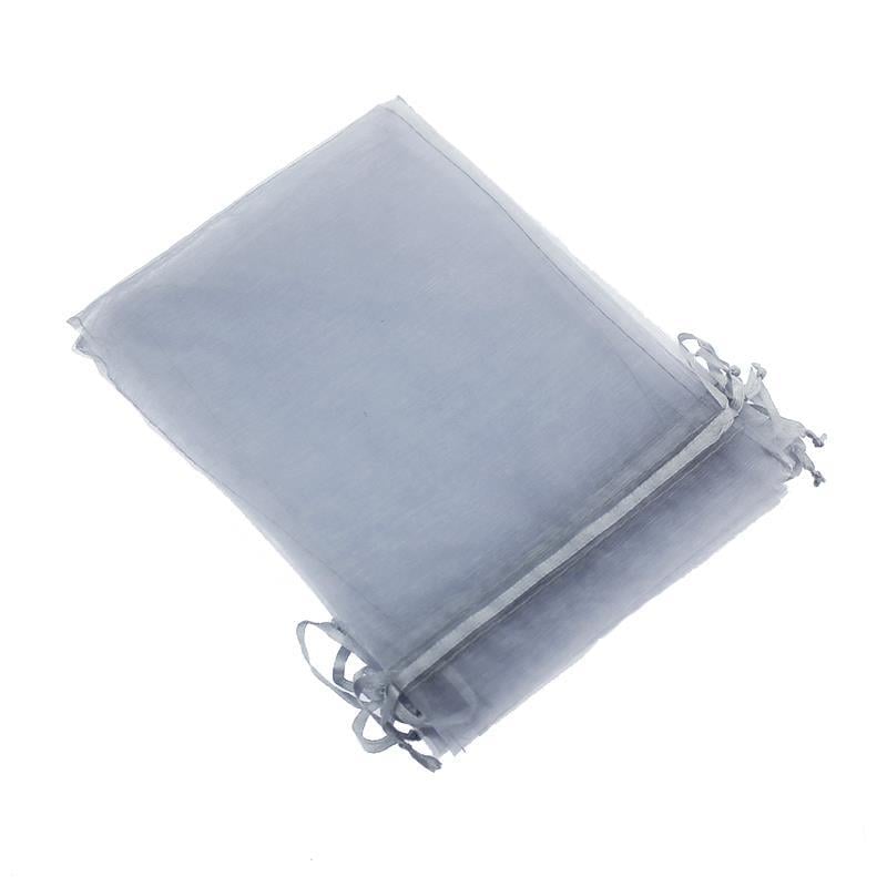 25 Adet 14x19cm Düz Organze Kese