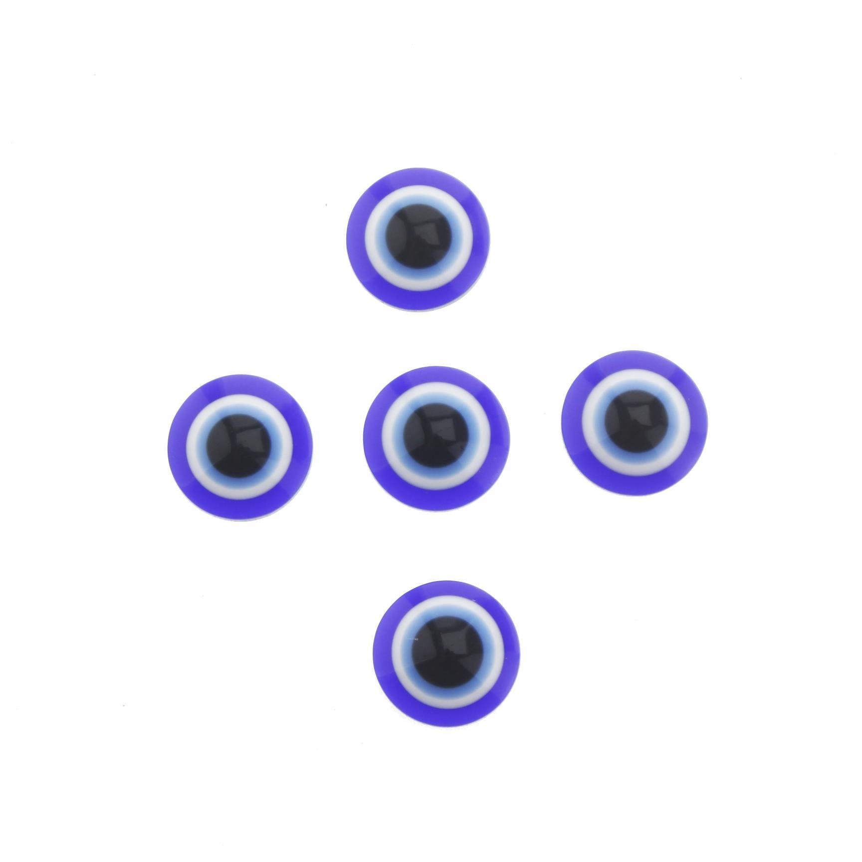 25 Adet 1,5cm Nazar Boncuğu Plastik