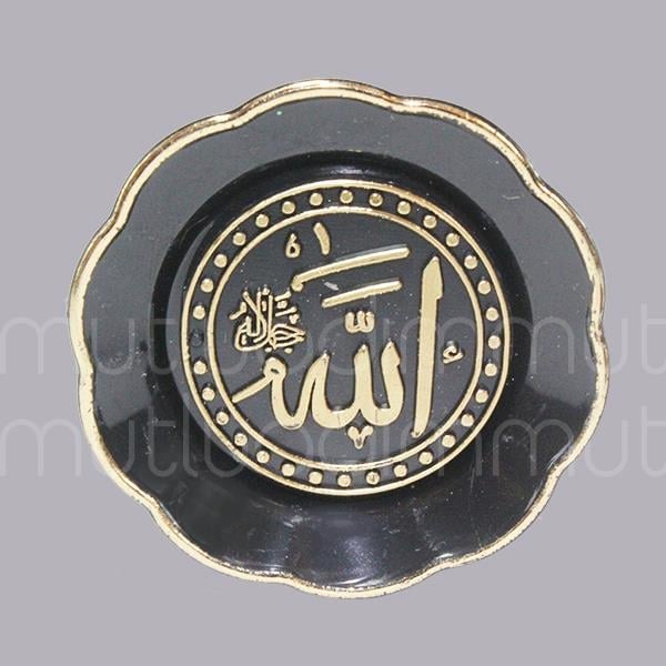 25 Adet Allah(cc)-Muhammed(sav) Yazılı Yuvarlak Süs
