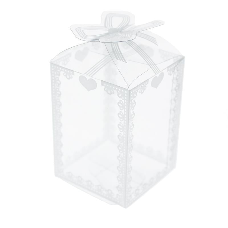 25 Adet Kalpli Desenli Asetat Kutu