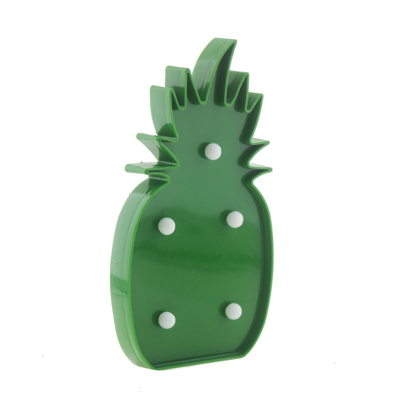 25cm Led Işıklı Plastik Ananas Gece Lambası