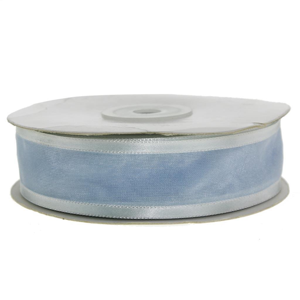 2,5cm X 25metre İki Kenarı Saten Şeritli Organze Kurdela