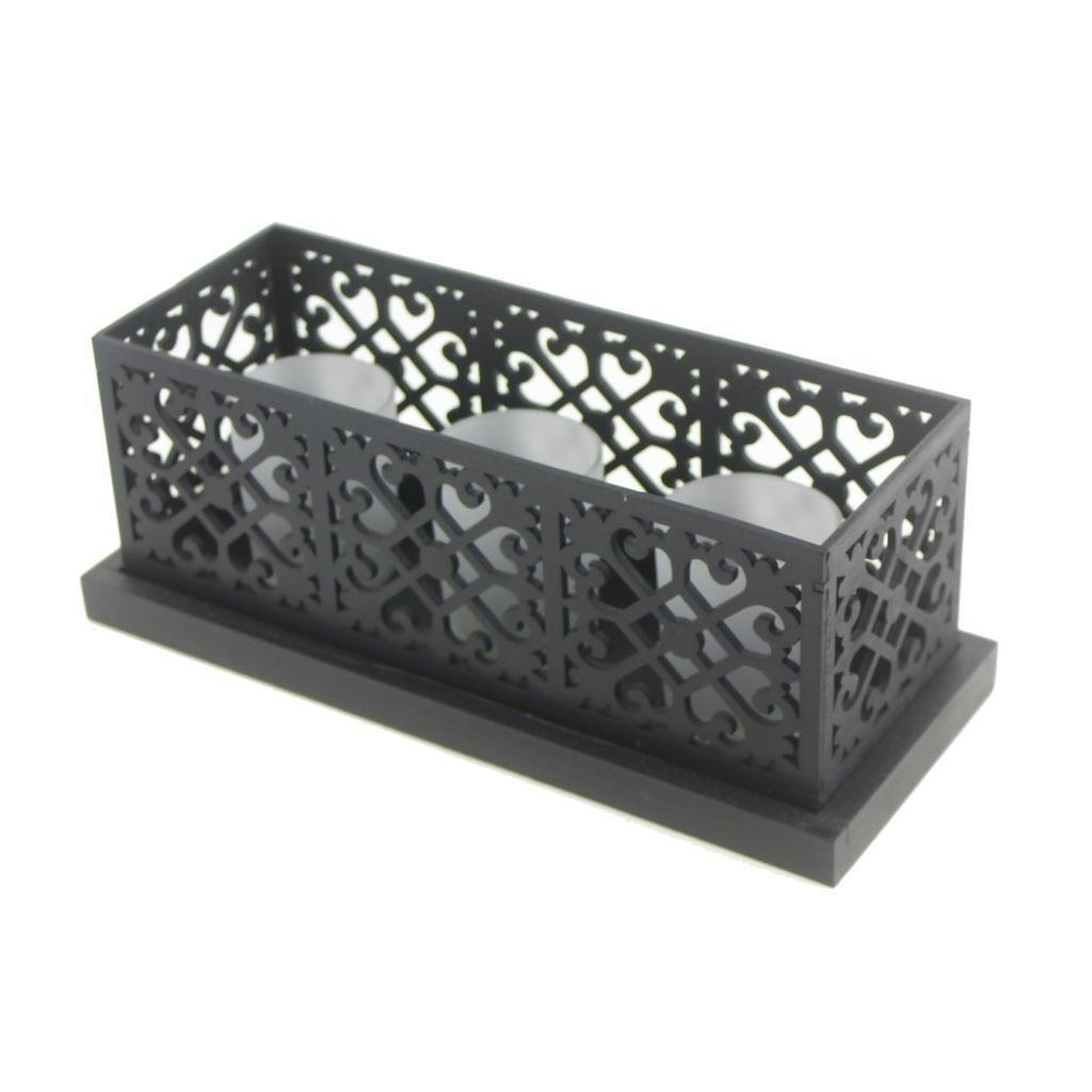 28x11cm Mumluk ve 3 Led Mum Pilli