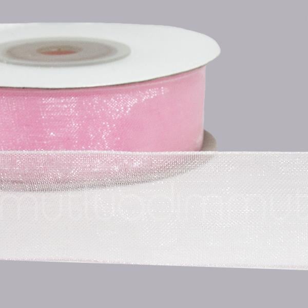 2cm X 22,5metre Düz Organze Kurdela