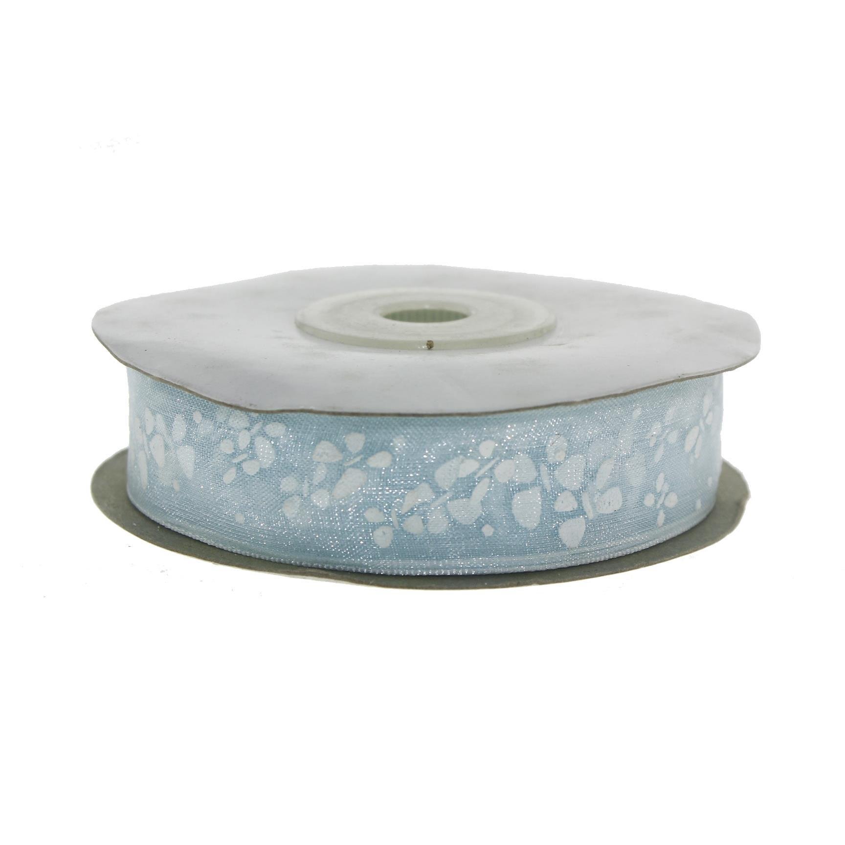 2cm x 22metre Organze Kurdela Kelebek Desenli