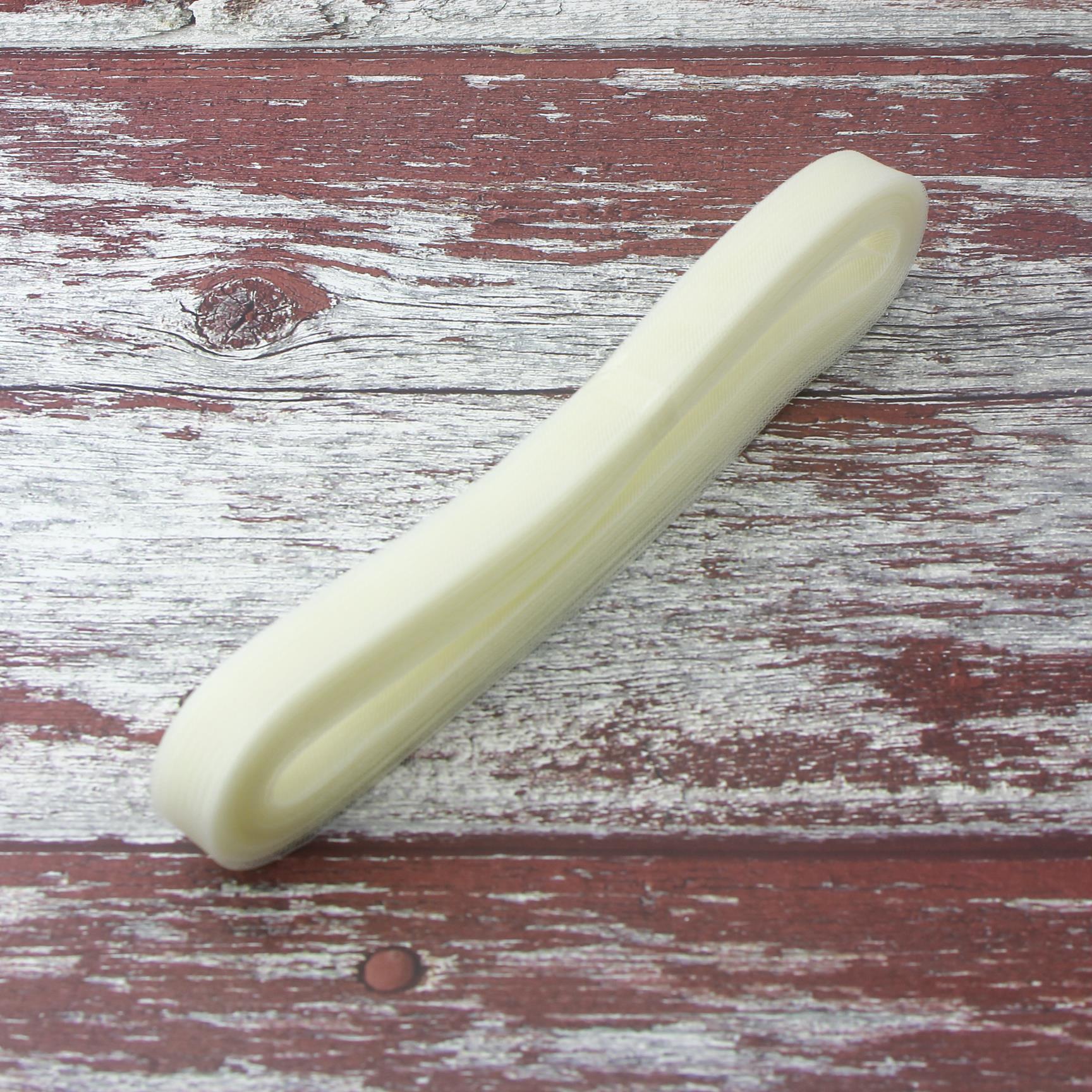 2cm X 25metre Düz Esnek Gren Kurdela Gelinlik Abiye