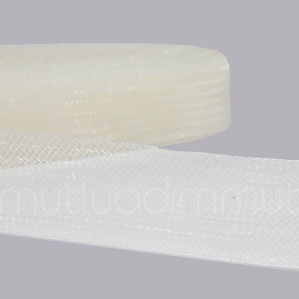 2cm X 25metre Düz Esnek Gren Kurdela Gelinlik Abiye