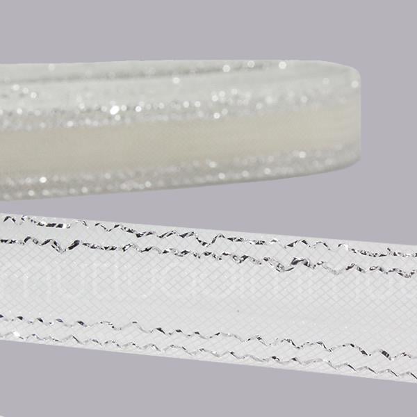 2cm X 25metre Simli Esnek Gren Kurdela Gelinlik Abiye İmalat