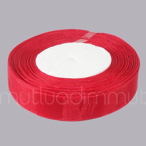 2cm X 50metre Düz Kurdela Organze