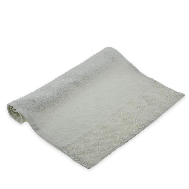 30x48cm Dantel Güpür İşlemeli Havlu %100 Pamuk