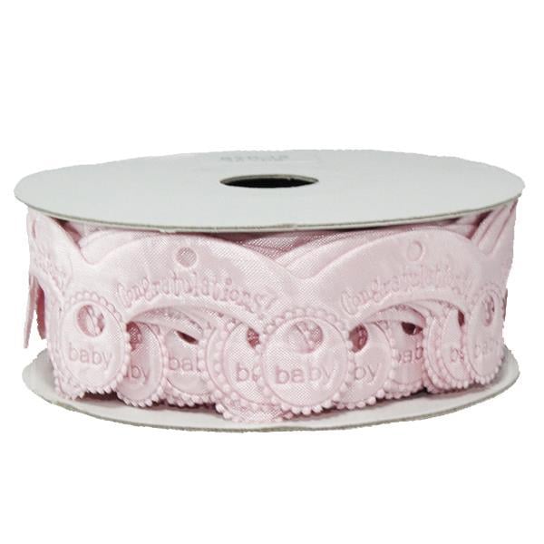 3cm x 9metre Congratulations Baby Önlük Kurdela