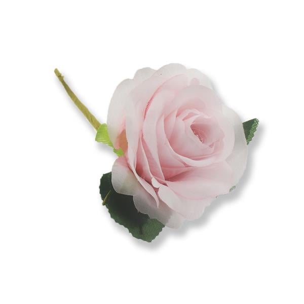 4 Adet 5,5cm Kumaş Çiçek Gül