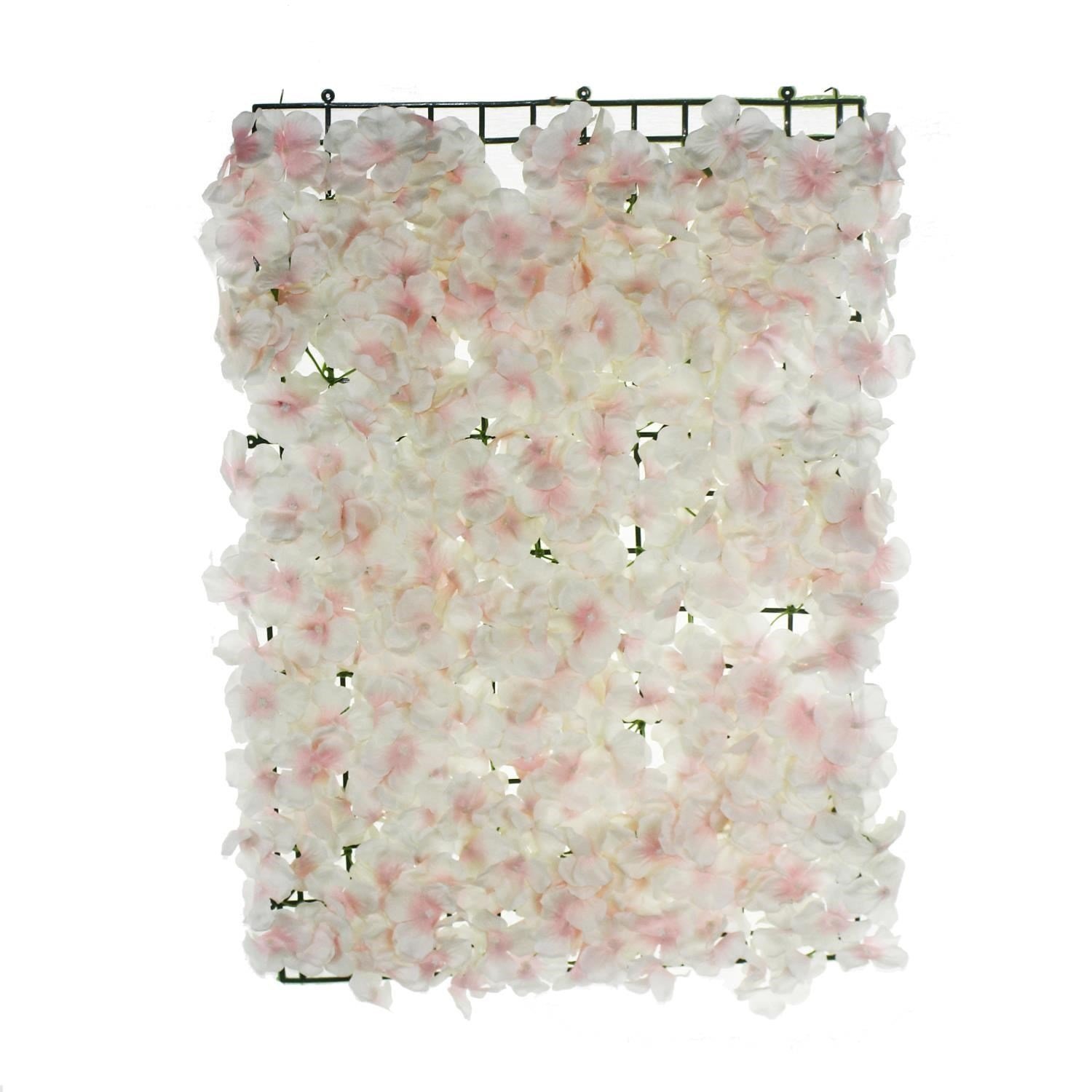 40x60cm Çiçek Panosu Panel (0,24m2) Ortanca Çiçekli