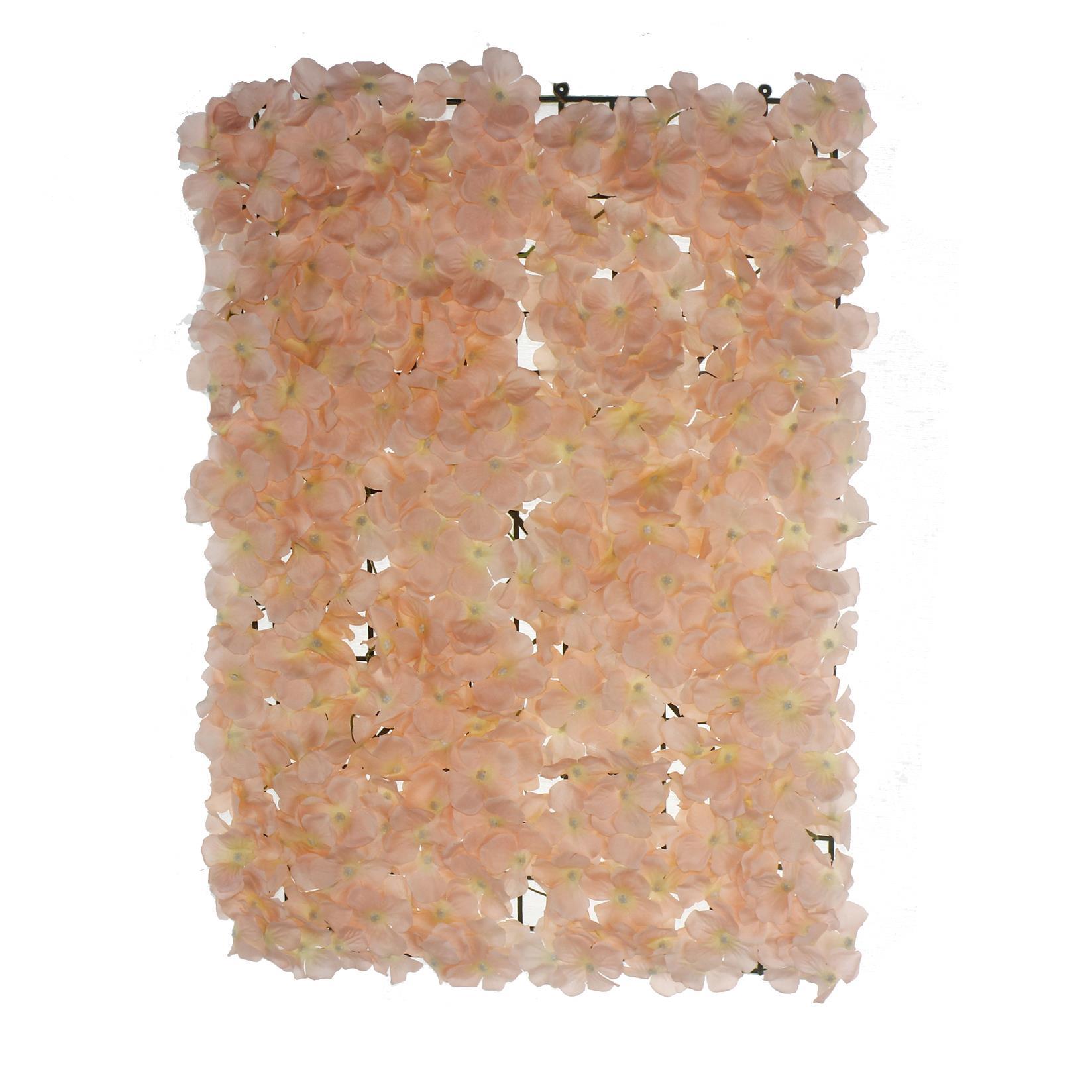 40x60cm Çiçek Panosu Panel (0,24m2) Ortanca Çiçekli