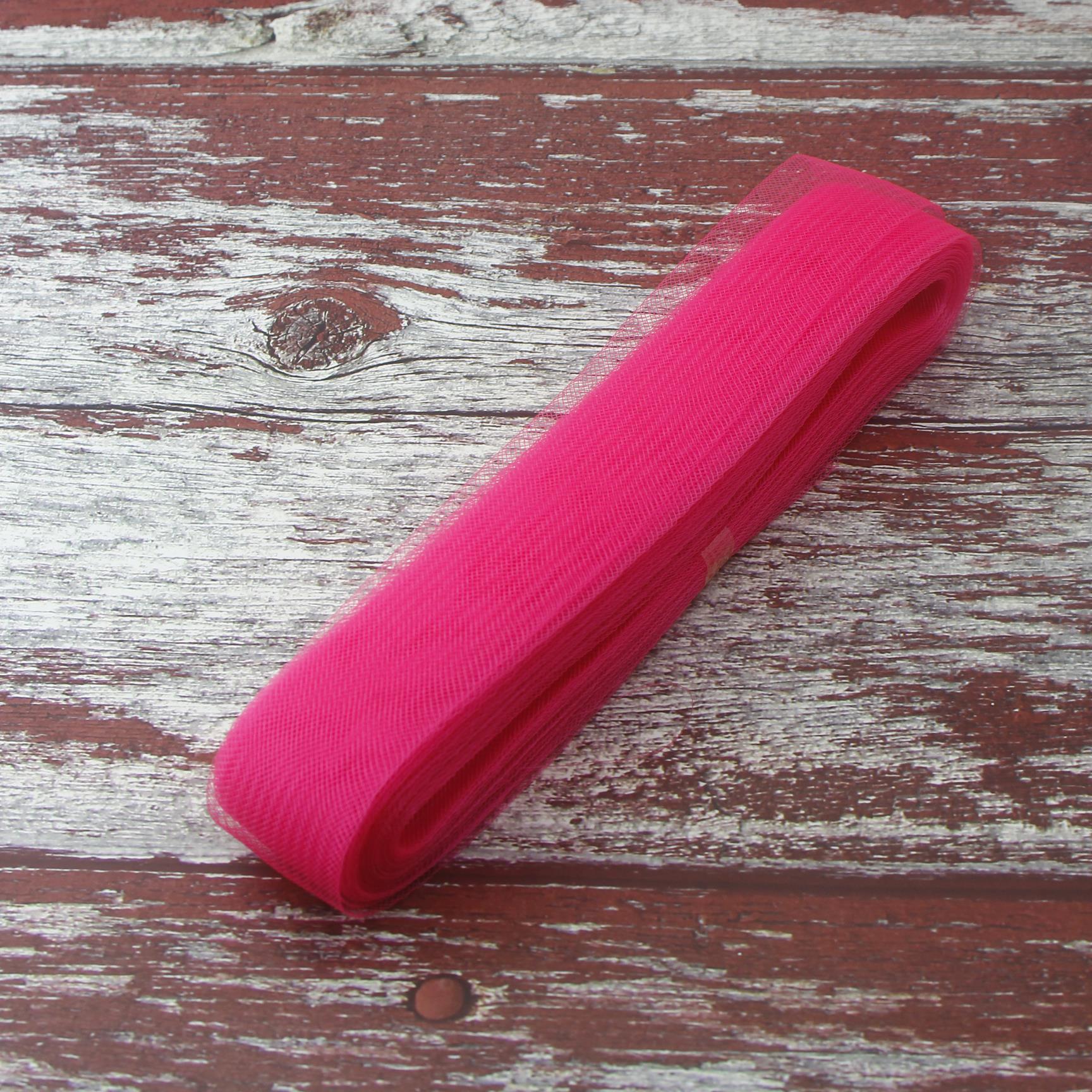 4,5cm X 25metre Düz Gren Esnek Kurdela Gelinlik Abiye