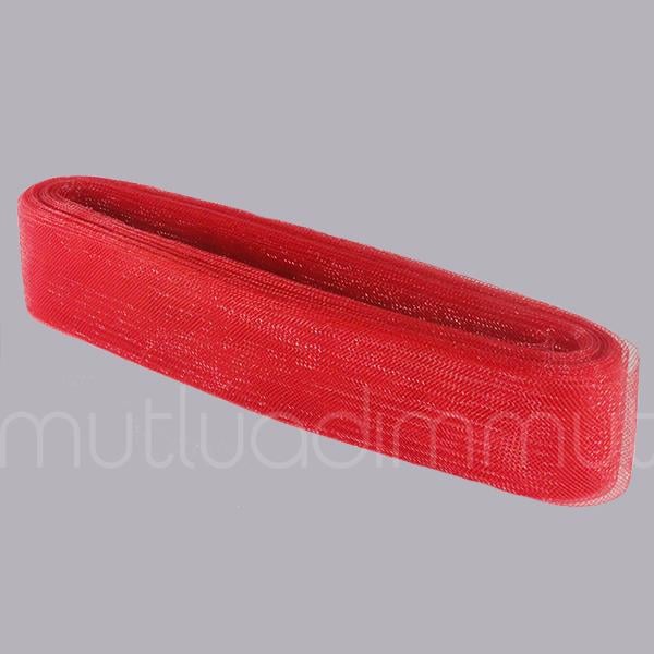 4,5cm X 25metre Düz Gren Esnek Kurdela Gelinlik Abiye