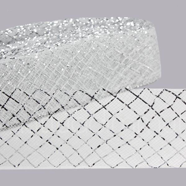 4,5cm X 25metre Simli Baklavalı Gren Esnek Kurdela