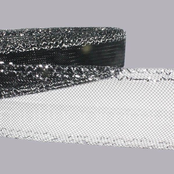 4,5cm X 25metre Simli Gren Esnek Kurdela Gelinlik Abiye