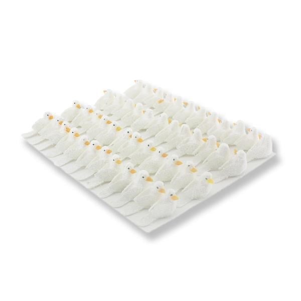 48 Adet 3x1cm Strafor Köpük Güvercin Kuş