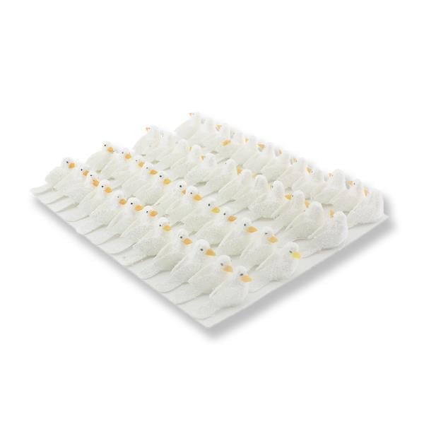 48 Adet 3x1cm Strafor Köpük Güvercin Kuş