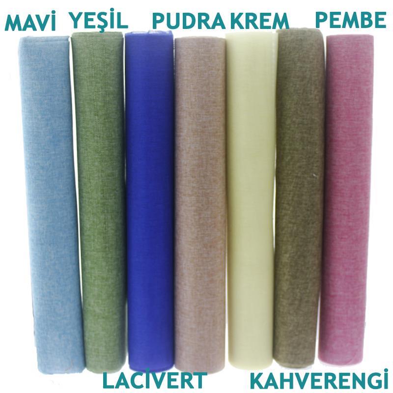 48cm X 4,5metre Keten Rulo Kumaş