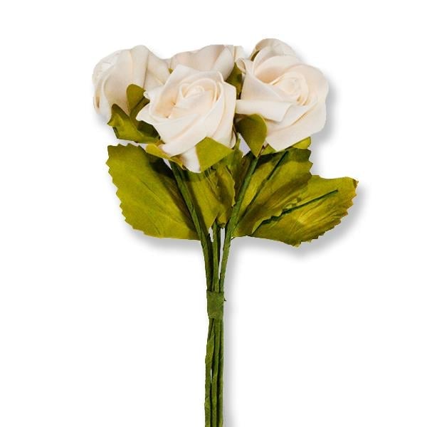 5 Demet (30 Adet) Lateks 4,5cm Gül Çiçek