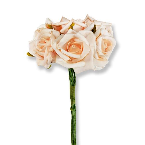 5 Demet (30 Adet) Lateks 5,5cm Büyük Gül