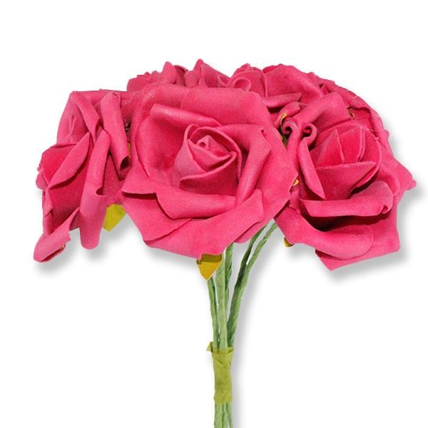 5 Demet (30 Adet) Lateks 5,5cm Büyük Gül