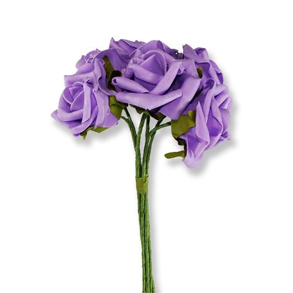 5 Demet (30 Adet) Lateks 5,5cm Büyük Gül