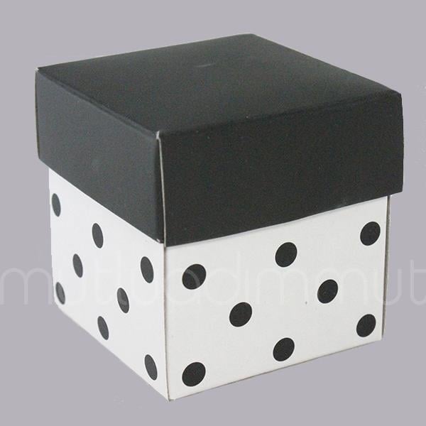 50 Adet 5x5cm Puanlı Demonte Karton Kutu