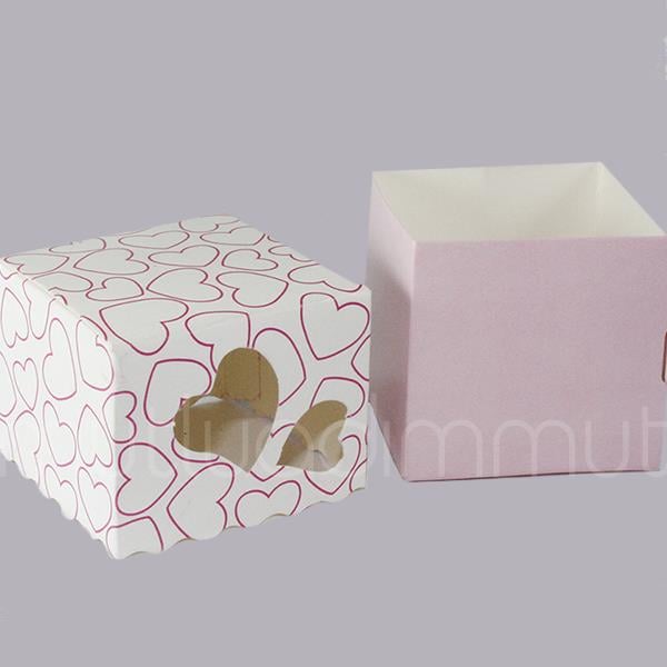 50 Adet Kalpli Demonte Karton Kapaklı Kutu