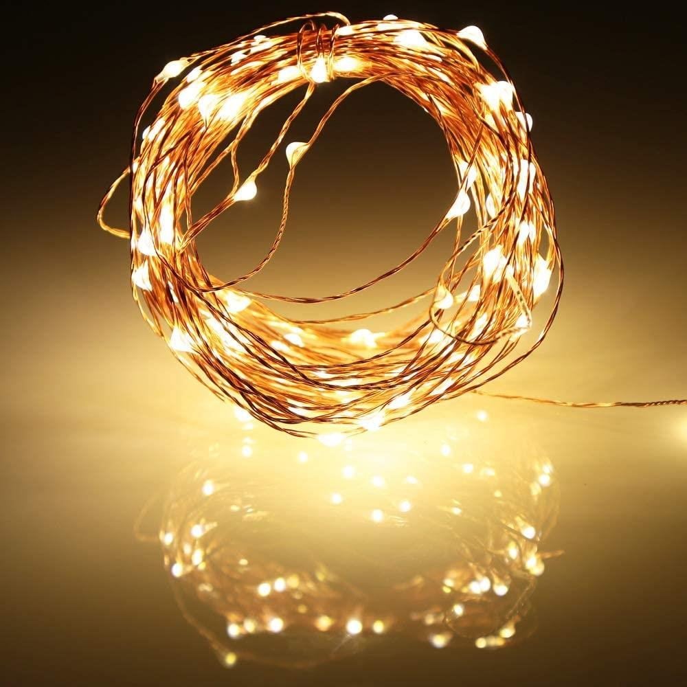 5metre 50li Peri Led Işık Şerit Pilli Aydınlatma Dekor