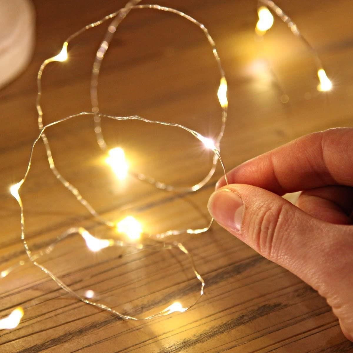5metre 50li Peri Led Işık Şerit Pilli Aydınlatma Dekor
