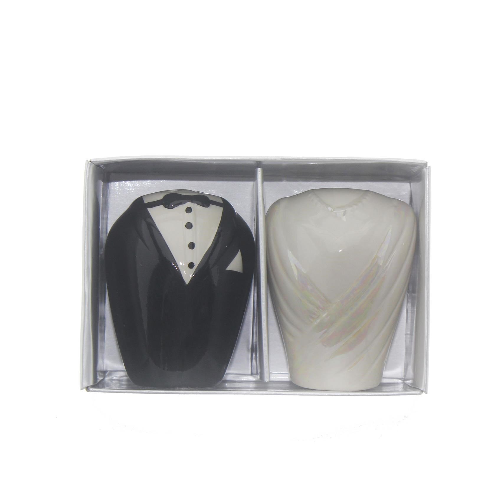 5x6cm Gelin Damat Tuzluk Karabiberlik Porselen