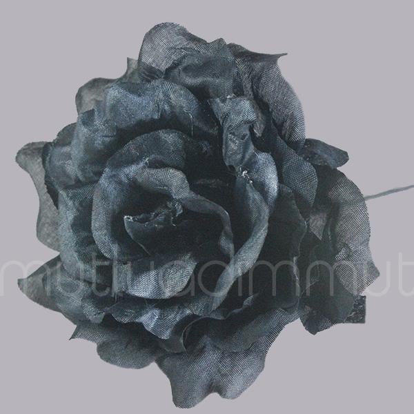 6 Adet 10cm  Kumaş Gül Çİçek